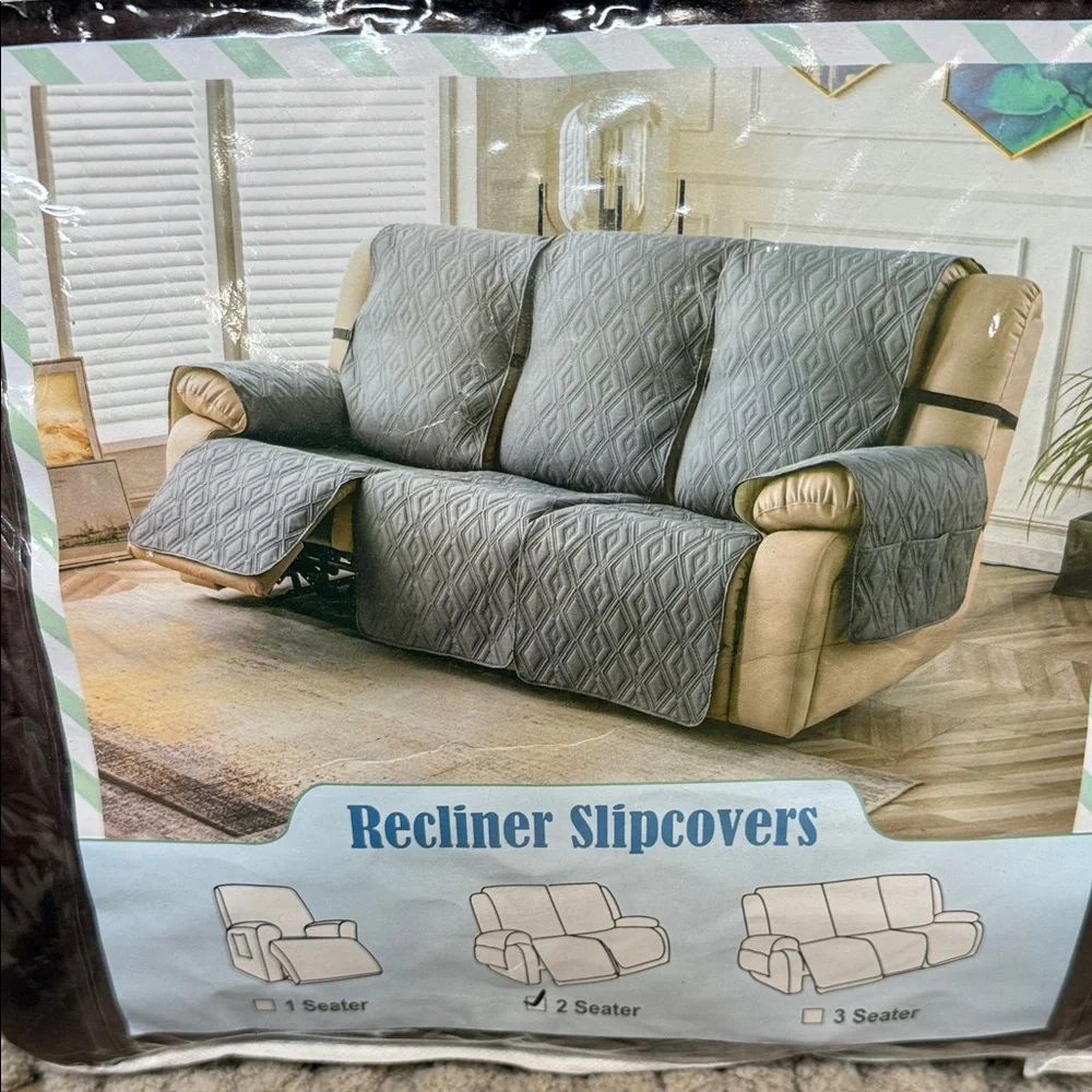 Recliner Slipcover (Brown)